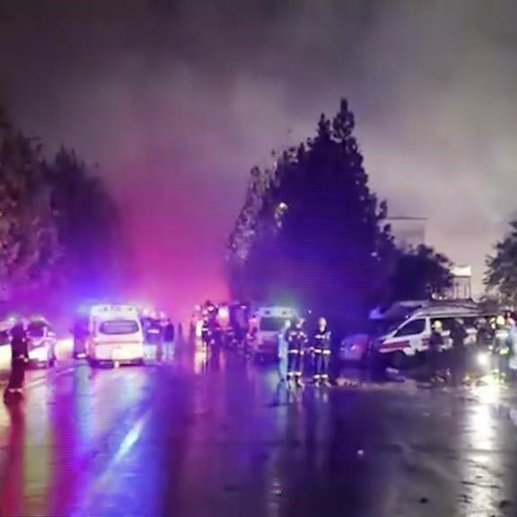 Report: Welding sparked central China fire that killed 38